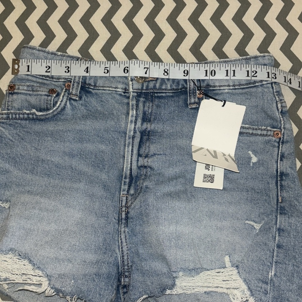 ZARA HIGH RISE SHORTS - Picture 8 of 8